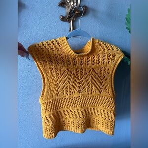 Rag & Bone Renee sleeveless sweater tangerine size XXS (fits more like an XS.)